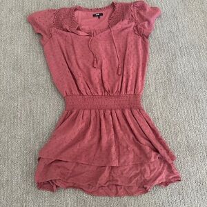 PAIGE Pink Mini Dress